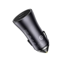 شاحن سيارة بقوة 40 واط - منفذين Type-C - Baseus Go...