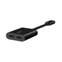 محول بلكين USB-C للصوت والشحن السريع – التوصيل الم...