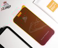 إكس لورد ستكر حماية ايفون امامي 3 طبقات