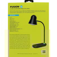 مصباح طاولة مع شاحن لاسلكي 10 واط + مكبر صوت من قو...