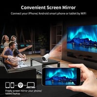 INSUP- جهاز عرض بروجكتر ذكي 4K