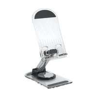 حامل هاتف شفاف قابل للطي | تصميم أنيق وقابل للتعدي...