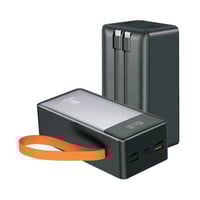 شاحن متنقل فاخر 50000 مللي أمبير مع سلك ايفون وتاي...