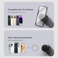 حامل هاتف مغناطيسي للسيارة قابل للدوران 360 درجة،...