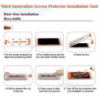 حماية شاشة أيفون ماجيك الفاخرة للتركيب السهل من اي...