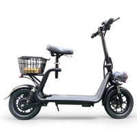 سكوتر كهربائي بسلة وكشافين اخر اصدار 2025