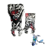 واجهة سكوتر درفت شكل سبعة جماجم