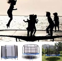 نطيطة أطفال كبيره مع حاجز حماية 14 قدم