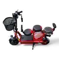 سكوتر كهربائي العائلة 48 فولت ثلاث كراسي