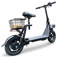 سكوتر كهربائي بسلة وكشافين اخر اصدار 2025