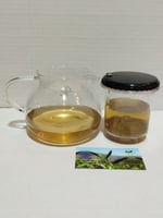 براد زجاج (500مل) ومصفاة ضغط | Glass teapot with f...