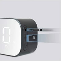 DLC - ساعة منبه + سماعة اسبيكر مدمج