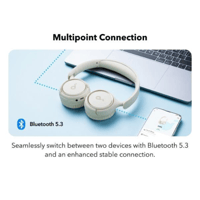 ساوندكور - H30i سماعة رأس بلوتوث 70 ساعة - بيج