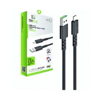 تن بلس - سلك شاحن ايفون تو USB مقاوم للقطع بطول 1...