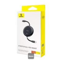 بيسوس - كيبل سحاب تايب سي الي تايب سي بطول 1 متر ب...