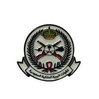 ملصق حديد القوات البرية الملكية السعودية