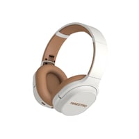 مايسترو - سماعة رأس بلوتوث نيتف اللون أبيض وبني