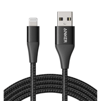 انكر - سلك باور لاين بلس يو إس بي الي لايتنينق بطو...