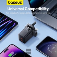 بيسوس - راس جداري بمنفذين تايب سي بقوة 40 واط - اس...