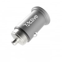 اكتيف - شاحن سيارة مدخل تايب سي + يو اس بي بقوة 30...