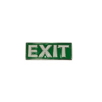 ملصق حديد عبارة: EXIT