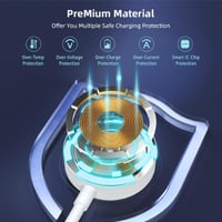 فون بلانت - سلك شاحن مغناطيسي لساعة ابل - بطول 1.2...