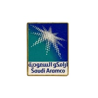 ملصق حديد ارامكو السعودية