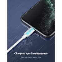 راف باور - سلك تايب سي تو لايتنينق 1 متر - اللون ا...