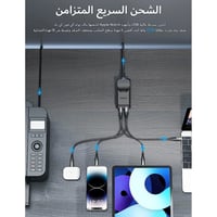 اف ماكس - منصة شحن بقوة 3250 واط - بطول 2 متر - ال...