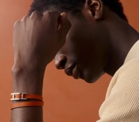 اسوارة ايرمز hermes/اللون برتقالي