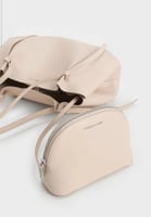 شنطة تشارلز اند كيث/مقاس لارج-Oat