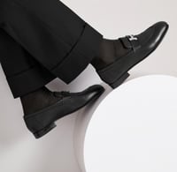 شوز ايرمز رجالي /اللون اسودhermes