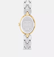 ساعة كوتش/اللون مكس ذهبي وفضي