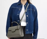 شنطة كوتش/لون زيتي