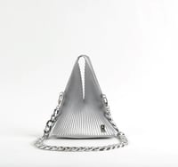 شنطة ريبليت/Hobo Petite Silver