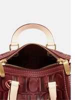 شنطة كارولينا هيريرا/مقاس ميني-اللون برغندي