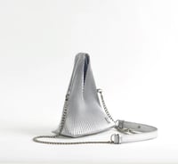 شنطة ريبليت/Hobo Petite Silver
