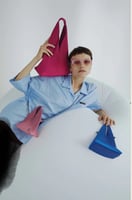 شنطة ريبليت/Hobo Petite Bubblegum