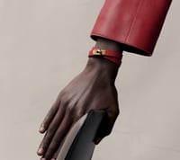 اسوارة ايرمز hermes/اللون احمر