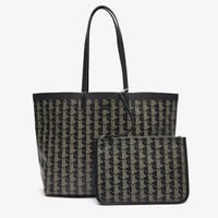 شنطة لاكوست/توت باق-لون اسود