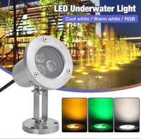 كشاف 3W قاعدة 12 وات أزرق