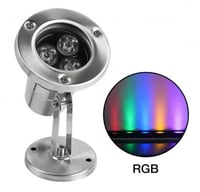 كشاف 3W قاعدة 12 وات أزرق