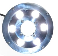 كشاف مجوف 1 بوصة 6 w آصفر شمسي