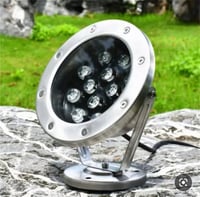 كشاف قاعدة ليد ابيض 12 w مع قاعدة 12 فولت