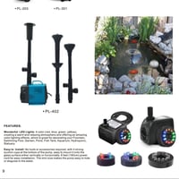 طقم رؤوس نوافير بلاستيك حجم كبير