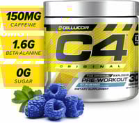 سي فور بنكهة التوت الازرق 30 حصة C4