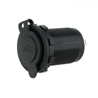 منفذين طبلون USB دائري بلمبة ليد بقوة A2.1/2.1 بغط...