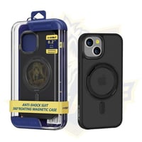 كفر جوال ايفون 15 بروماكس اسود XWOLF