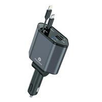 شاحن سيارة بقوة 120 واط مع اسلاك مدمجة من فون بلان...