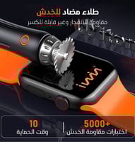 حماية شاشة iwin بميزة التركيب الذاتي لساعة ابل مقا...